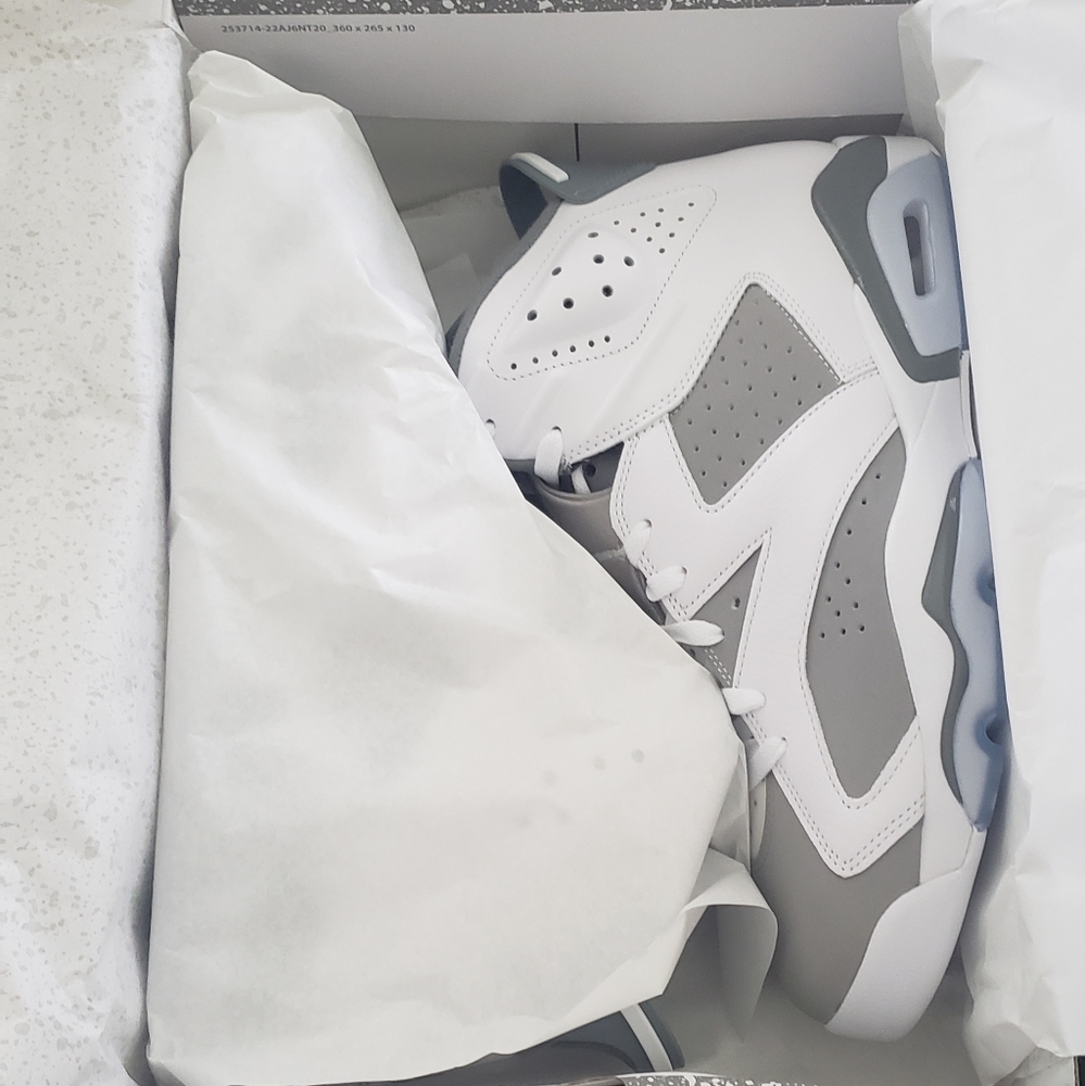 Brand New Unused Aj6 Cool Gray